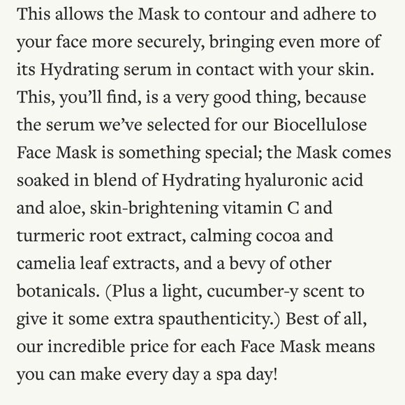 $8❤️‍🔥 LAST 1! Trader Joe’s Hydrating Biocellulose Face Mask 2PK 💧 NEW - Picture 3 of 3